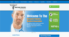 Desktop Screenshot of marylandpodiatry.org